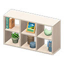 Open Wooden Shelves