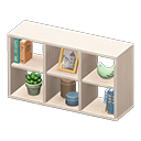 Open Wooden Shelves