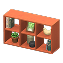 Open Wooden Shelves