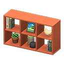 Open Wooden Shelves