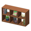 Open Wooden Shelves