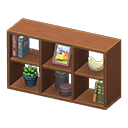 Open Wooden Shelves