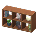 Open Wooden Shelves