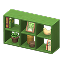 Open Wooden Shelves