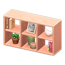 Open Wooden Shelves