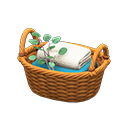 Rattan Towel Basket