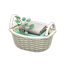 Rattan Towel Basket