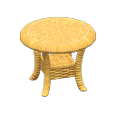 Rattan End Table