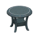 Rattan End Table