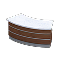 Arched Reception Counter