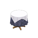 Small Covered Round Table