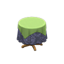 Small Covered Round Table
