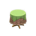 Small Covered Round Table