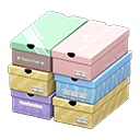 Stacked Shoeboxes