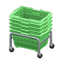 Stacked Shopping Baskets