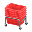 Stacked Shopping Baskets