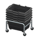 Stacked Shopping Baskets