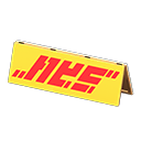 Wooden Field Sign
