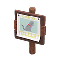 Plain Wooden Shop Sign