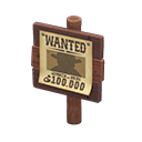 Plain Wooden Shop Sign