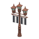 Street Lamp With Banners