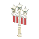 Street Lamp With Banners