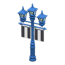 Street Lamp With Banners