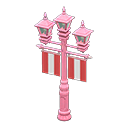 Street Lamp With Banners