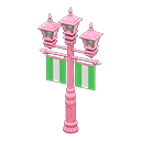Street Lamp With Banners