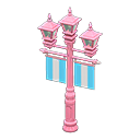 Street Lamp With Banners