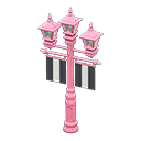 Street Lamp With Banners