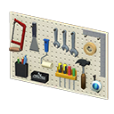 Wall-Mounted Tool Board