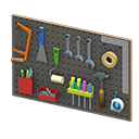 Wall-Mounted Tool Board