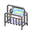 Tubular Magazine Rack