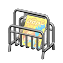 Tubular Magazine Rack