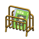Tubular Magazine Rack