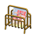 Tubular Magazine Rack