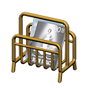 Tubular Magazine Rack