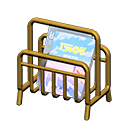 Tubular Magazine Rack