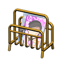 Tubular Magazine Rack