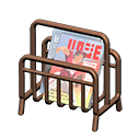 Tubular Magazine Rack