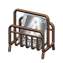 Tubular Magazine Rack