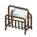 Tubular Magazine Rack