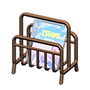 Tubular Magazine Rack