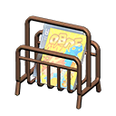 Tubular Magazine Rack