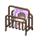 Tubular Magazine Rack