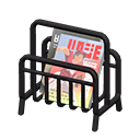 Tubular Magazine Rack