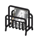 Tubular Magazine Rack