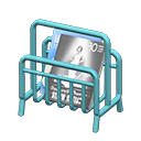 Tubular Magazine Rack