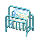 Tubular Magazine Rack